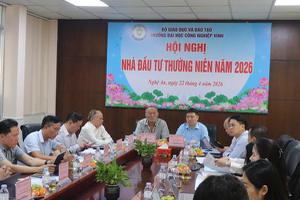 Trường Đại học Công nghiệp Vinh tổ chức Hội nghị Nhà...