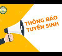 THÔNG BÁO TUYỂN SINH ĐẠI HỌC TỪ XA