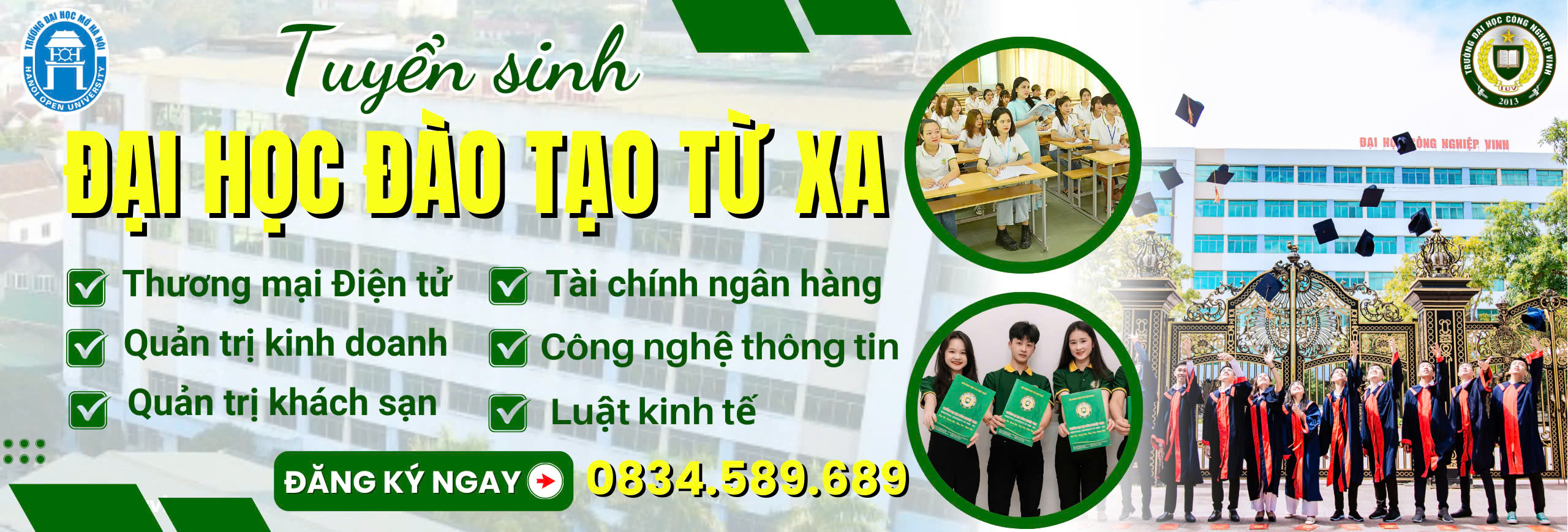 Tuyển sinh Đào tạo từ xa ĐH Mở